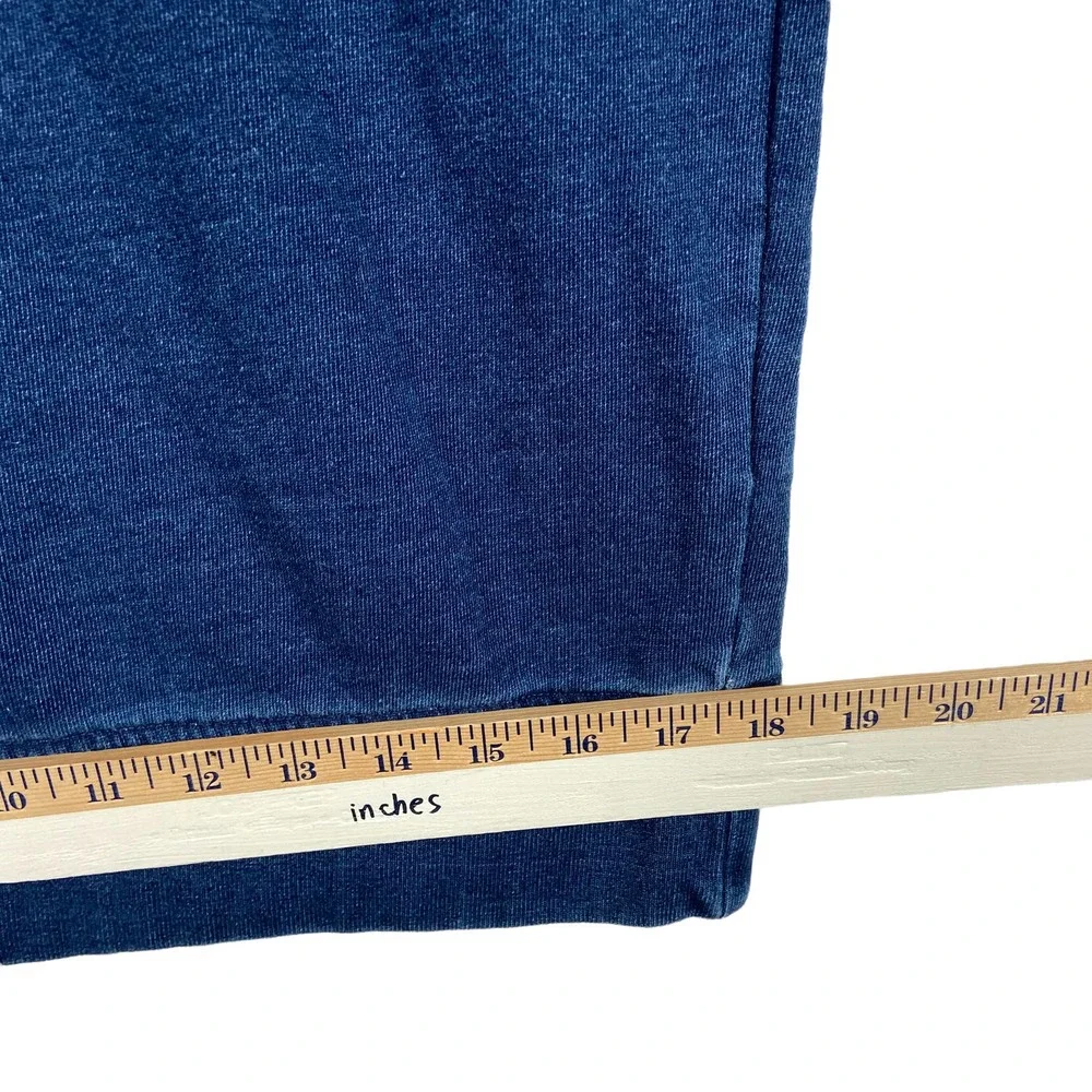 Gap Blue Long Sleeves Pull Over Stripe Sweater Size Medium